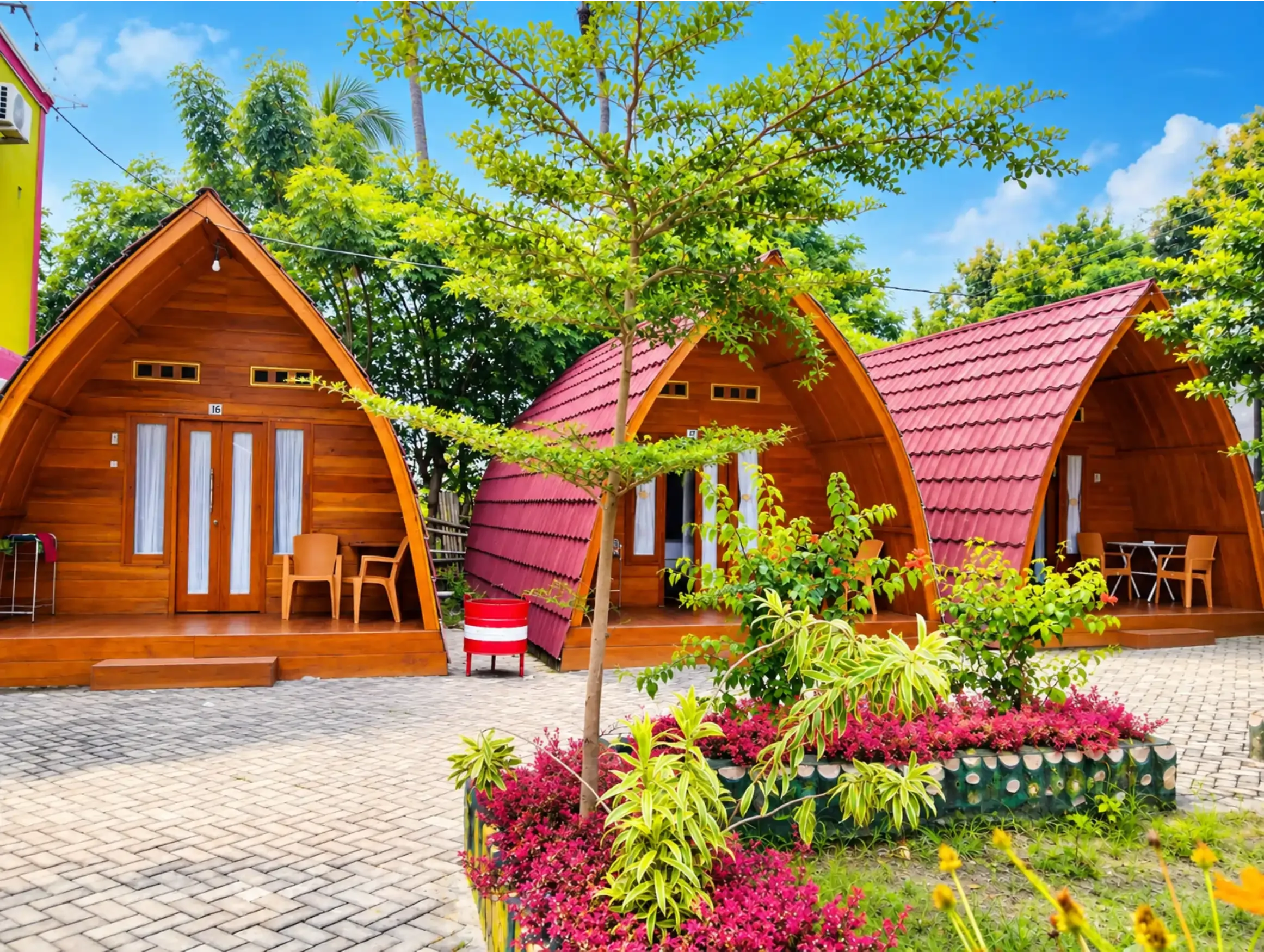 Cottage Kayu Vila Beach Transit Labuhan Jambu
