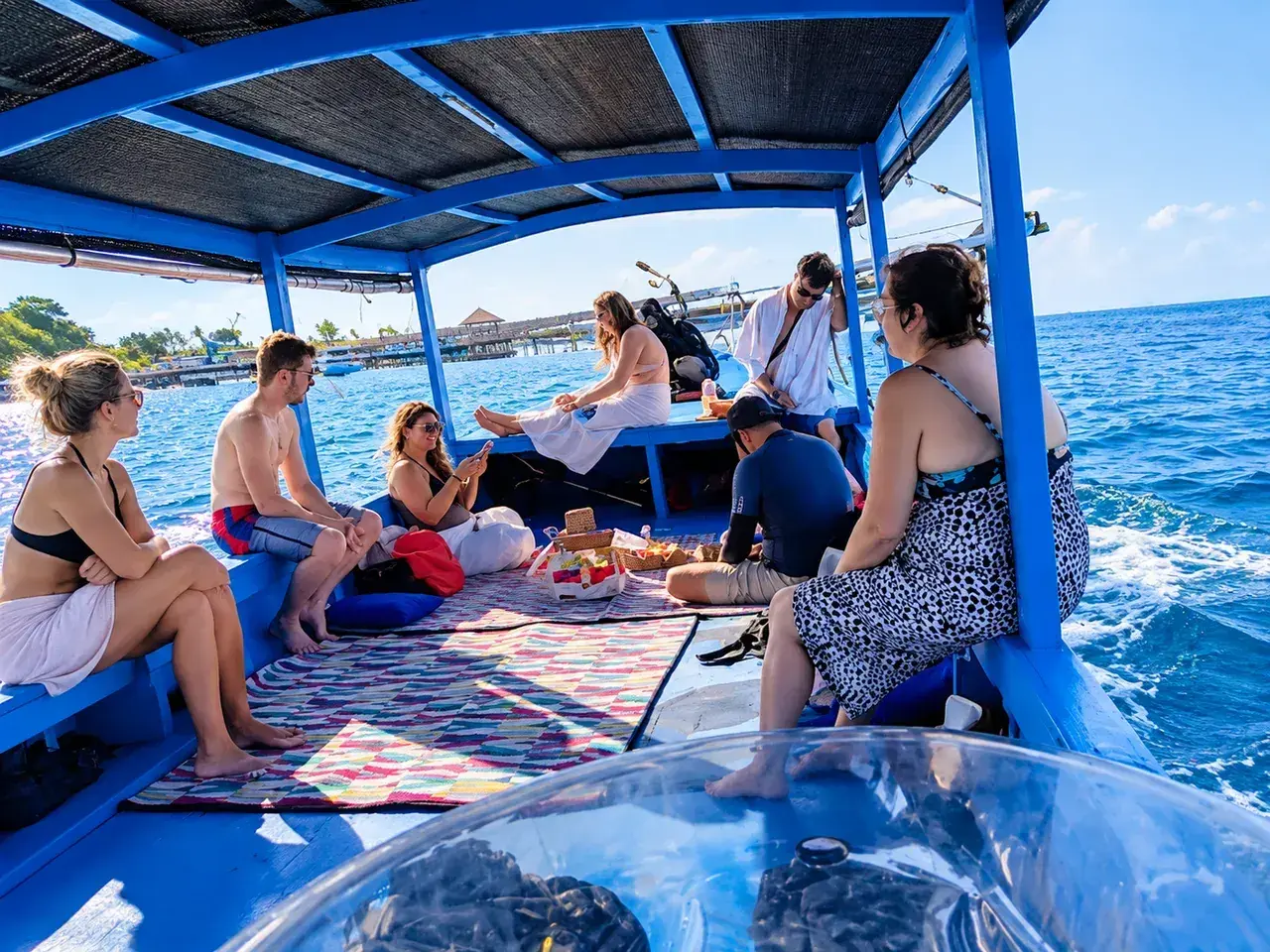 Armada Perahu Wisata Island Hopping Lombok